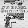 VECTOR DESIGN Beretta 92 FS Dragon Ball Z 1.jpg