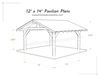 Diy 12 x 14 gable pavilion plans in pdf.jpg