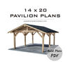Diy 14 х 20 gable pavilion plans in pdf.jpg