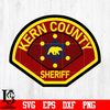 Badge Kern County Sheriff svg eps dxf png file.jpg