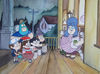 Gravity Falls-Dipper-Mabel Pines-Candy-Grenda-soos-cat-Lazy Susan-Halloween-cartoon-costumes-watercolor painting-1.JPG
