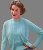vintage pattern knitting woman Twin-Set