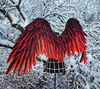adult wings costume, red angel wings, devil wings, phoenix costume, articulating wings, red cosplay wings, moving anime wings, movable wings, wings of fire, pho
