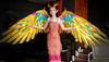 adult wings costume, gold angel wings, devil wings, phoenix costume, articulating wings, gold cosplay wings, moving anime wings, movable wings, wings of fire, p