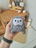 Stuffed gray owl toy for baby gift 2.jpg