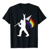 Bigfoot Rock On LGBTQ Progressive New Pride Flag T-Shirt.jpg