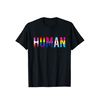 HUMAN LGBT Flag Gay Pride Month Transgender Rainbow Lesbian T-Shirt.jpg