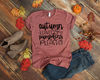 Autumn Leaves and Pumpkins Please Shirt - Fall Shirt - Autumn Shirt - Pumpkin Spice Shirt - Fall Women's Shirt - Fall Graphic Tee - Teacher - 3.jpg