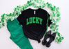 Cute Lucky Sweatshirt, Funny St Patrick's Day Sweatshirt, Happy Shamrock Shirt, Irish Shirt, Women's St Patricks Day Shirt - 3.jpg