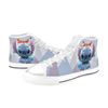Stitch Adults High Top Canvas Shoes for Fan, Women and Men, Stitch High Top Canvas Sneaker, Stitch Sneaker, Stitch