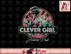 Jurassic Park Tropical Clever Girl Raptor png, instant download.jpg