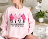 On Wednesday We Wear Pink Ghost Sweatshirt, Mean Girls Ghost Shirt, Pink Ghost Shirt, Mean Girls Halloween, Halloween Sweatshirt - 1.jpg