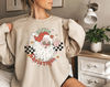 Funny Santa Sweatshirt, cute Christmas shirt for women, Christmas crewneck, graphic christmas tee, Santa shirt for women, xmas sweater - 2.jpg