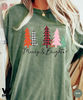 Ladies Merry Bright Christmas Shirt, Women Christmas Tree Shirt, Cute Christmas Shirt, Women Holiday Shirt - 3.jpg
