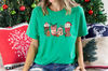 Retro Christmas Shirt, Snowman Coffee Latte Shirt, Vintage Santa Christmas Shirt, Retro Holiday Shirt, Ugly Sweater Shirt, Tee - 4.jpg