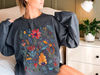 Wildflower Sweatshirt, Wild Flowers Tee, Floral Tshirt, Gift for Women, Ladies Shirts, Best Friend Gift - 4.jpg