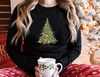 Womens Christmas Long Sleeve Shirt, Christmas Crewneck Sweater, Christmas Tree Long Sleeve, Holiday Shirt for Women, Winter - 5.jpg
