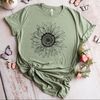 Sunflower Floral Tee Shirt, Flower Garden Shirt, Womens Fall Spring Summer Sunshine TeeT Shirt, Gardener Gifts - 8.jpg