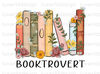 Booktrovert PNG  Reading png  Book Lover png  Book Sublimation  Book png  Sublimation Design  Digital Design - 1.jpg