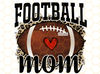 Football Mom PNG  Football Clipart  Football Mama png  Football Shirt Design  Leopard Print  Sublimation Design  Digital Design - 1.jpg