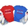 4th Of July Shirt, Friend Family Freedom, Fourth Of July Shirt, Independence Day, Patriotic Shirt, 4th Of July Tank Top, Freedom Shirt - 2.jpg