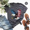 4th of July Shirt, Patriotic T-Shirt, USA Flag Tees, American Sweatshirt, Eagle Graphic Tees, Gift for Him, Patriotic Gifts, Freedom Tshirt - 3.jpg