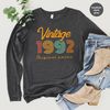 31th Birthday Hoodie, Vintage 1992 Sweatshirt, 31th Birthday Gift for Women, 31th Birthday Shirt Men, Retro Long Sleeve Shirt, Vintage Shirt - 6.jpg