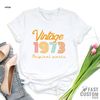 50th Birthday Shirt, Vintage T Shirt, Vintage 1973 Shirt, 50th Birthday Gift for Women, 50th Birthday Shirt Men, Retro Shirt, Vintage Shirts - 4.jpg