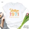 52st Birthday Shirt, Vintage T Shirt, Vintage 1971 Shirt, 52st Birthday Gift for Women, 52st Birthday Shirt Men, Retro Shirt, Vintage Shirts - 4.jpg
