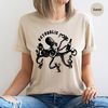 Alcoholic Octopus Graphic Tees for Party, Unisex Funny Octoholic Tshirt, Drinking Octopus Tshirts for Friend, Vintage Octopus Beer Shirt - 2.jpg