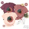 America Sunflower Shirt, USA Flag Flower T Shirt, Gift For American, 4th Of July Flag Graphic T-Shirt, Freedom TShirt, Independence Shirt - 2.jpg