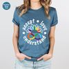 Autism Awareness Shirts, Autism Mom Gifts, Autism Support Outfit, Sunflower Rainbow Graphic Tees, Sped Teacher Shirt, Accept Love Understand - 4.jpg