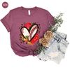 Baseball Heart Shirt, Baseball Gifts, Summer Graphic Tees, Gift for Her, Sports Mom T Shirt, Baseball Sister Clothing, Baseball Aunt Outfit - 3.jpg