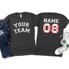 Baseball Team Shirts, Personalized Gift, Baseball Gift, Custom Player Name Shirt, Matching Baseball Team Shirts, Baseball Numbers Sweatshirt - 1.jpg