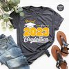 Class of 2023 T-Shirt, Graduation Graphic Tees, School Shirt, Senior Shirt, Graduation Gift, Senior 2023 Vneck Shirt, Back to School T-Shirt - 1.jpg