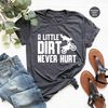 Dirt Bike T-Shirt, Motocross Shirts, Motorcycle Graphic Tees, Racing Clothing, Toddler Boy TShirt, Gifts for Him, A Little Dirt Never Hurt - 2.jpg