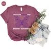 Epilepsy Awareness T-Shirt, Epilepsy Shirts, Epilepsy Gift, Epilepsy Mom Sweatshirt, Epilepsy Support T-Shirt, We Wear Purple for Epilepsy - 5.jpg