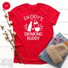 Funny Bodysuits, New Baby Gifts, Dad And Son Shirt, Daddy's Drinking Buddy, Daddy And Me Tee, Custom Bodysuits, New Baby Bodysuits, Baby Tee - 3.jpg