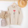 Happy Valentine Day Love Sweatshirt, Love Heart Sweatshirt, Love Sweatshirt, Love My Valentine Sweatshirt, Matching Sweatshirt, Heart Gift - 1.jpg