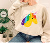 LGBTQ Unicorn Shirt, Pride Toddler Shirts, Lesbian Vneck Tshirts, Trans Graphic Tees, Pride Month Outfit, Protect Queer Kids, Bisexual Gifts - 7.jpg