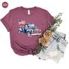 Trendy American Car Graphic Tees, Patriotic Shirts, 4th of July T Shirt, Gifts for Him, American Flag Clothing, Independence Day Outfit - 5.jpg