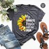 Mothers Day Shirt, Mothers Day Gift, Sunflower Mom Shirt, Cute Mother Gift, Graphic Tees for Mama, Mommy Gift from Son, Grandma Vneck TShirt - 1.jpg