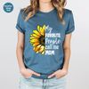 Mothers Day Shirt, Mothers Day Gift, Sunflower Mom Shirt, Cute Mother Gift, Graphic Tees for Mama, Mommy Gift from Son, Grandma Vneck TShirt - 3.jpg
