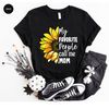 Mothers Day Shirt, Mothers Day Gift, Sunflower Mom Shirt, Cute Mother Gift, Graphic Tees for Mama, Mommy Gift from Son, Grandma Vneck TShirt - 6.jpg