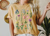 Botanical Shirt, Vintage Floral T-shirt, Flower Tee, Vintage Botanical, Wildflower Botanical Print, Oversized Shirt, Graphic Tshirt - 4.jpg
