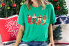 Christmas Coffee Shirt, Peppermint Iced Latte Snowmen Sweets Snow Warm Cozy Winter Women Shirt, Christmas Latte Shirt - 3.jpg