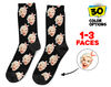 Custom Face Socks, Personalized Photo Socks, Picture Socks, Face on Socks, Customized Funny Photo Gift For Her, Him or Best Friends - 1.jpg
