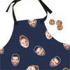 Personalized Faces Apron, Custom Photo Apron for Women and Men, Funny Crazy Face Kitchen Apron Personalized Kitchen Custom Picture Chef Gift - 2.jpg