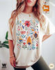 Wildflower Tshirt, Comfort Colors Shirt, Floral Tshirt, Flower Shirt, Gift for Women, Ladies Shirts, Best Friend Gift - 1.jpg