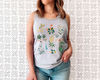 Floral Shirt Tank, Grow Positive Thoughts Tank, Bohemian Style Tank, Butterfly Shirt, Trending Right Now, Women's Graphic Tank, Love Tank - 8.jpg